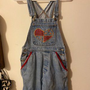 Attitude - Embroidered Overalls - XS